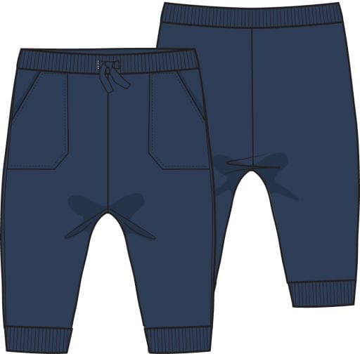 ANGEL DEAR Angel Dear Boys Boys-bottoms Solid Insignia Blue - Jogger Pant