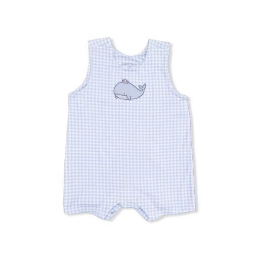 ANGEL DEAR Angel Dear Boys Boys-bubbles Bubbly Sailor Whales Blue - Sleeveless Jon Jon