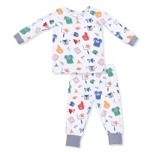 ANGEL DEAR Angel Dear Boys Boys-pjs Game Day - Long Sleeve Loungewear Set