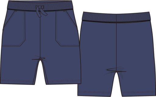 ANGEL DEAR Angel Dear Boys Boys-shorts Oceana French Terry - Everyday Short