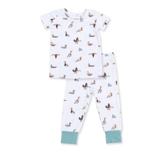 ANGEL DEAR Angel Dear Boys Boys-sleepwear American Ducks - Short Sleeve Loungewear Set