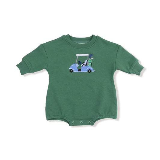 Angel Dear Golf Green Sweatshirt Bubble
