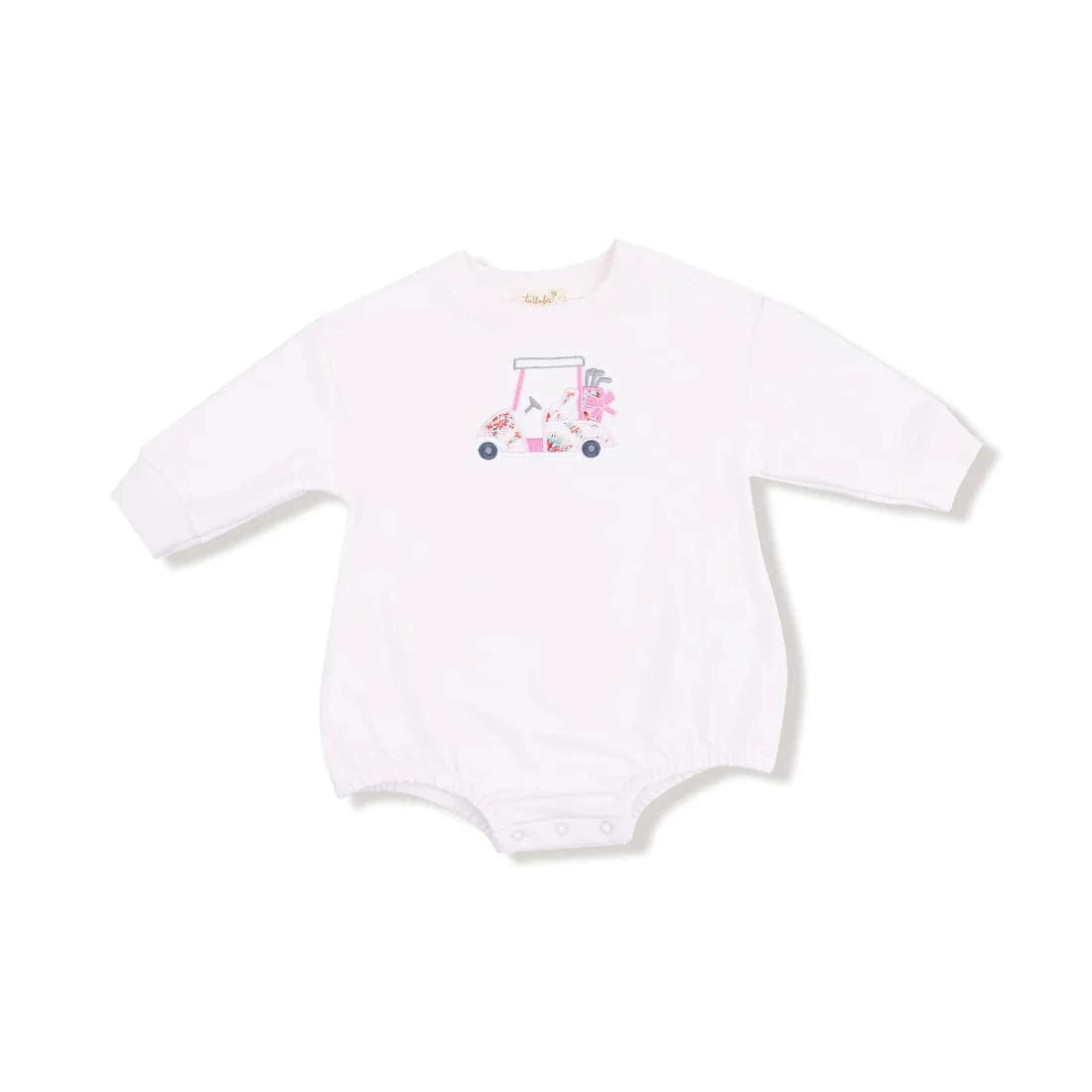 Angel Dear Pink Golf Sweatshirt Bubble