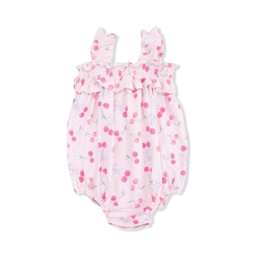 ANGEL DEAR Angel Dear Girls Girls-bubbles Sweet Bow Cherries - Ruffly Strap Bubble