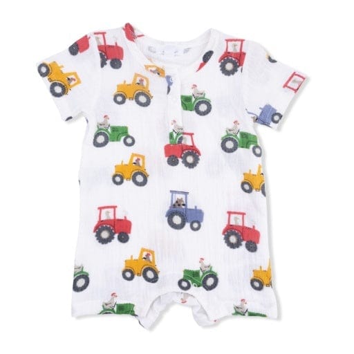 ANGEL DEAR Angel Dear Boys Infant Boys-bubbles Tractor Friends - Henley Shortall