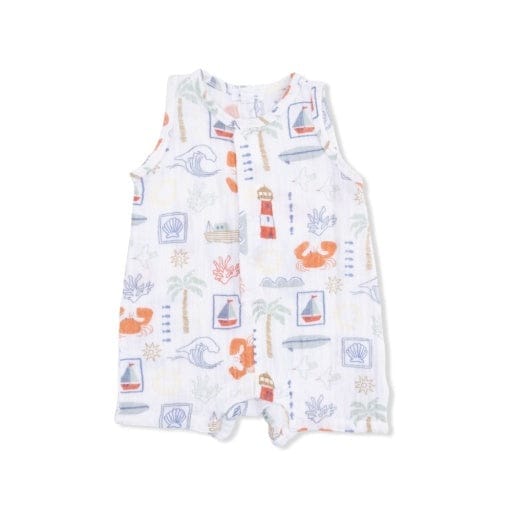 ANGEL DEAR Club Mediterranean Shortie Romper