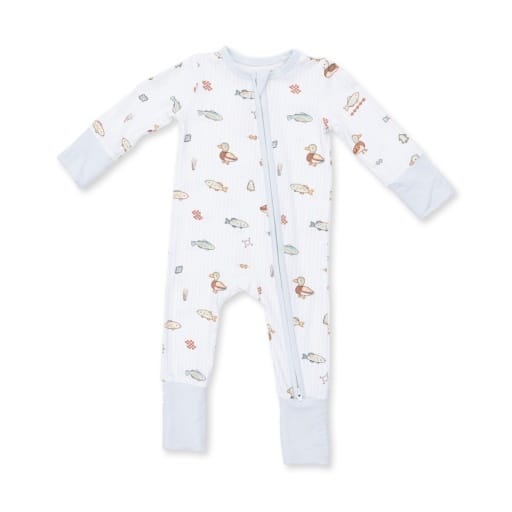 ANGEL DEAR Angel Dear Boys Infant Boys-bubbles/rompers/sets Lake Cuties - Convertible Romper