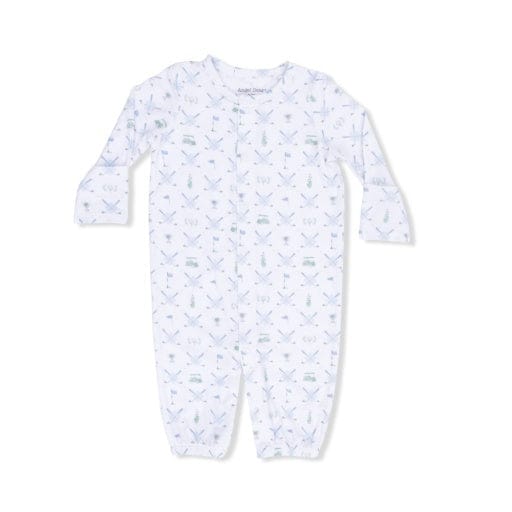 ANGEL DEAR Angel Dear Boys Infant Boys-footies/converters Golf Trellis Blue - Convertible Gown