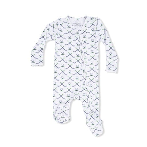ANGEL DEAR Angel Dear Boys Infant Boys-footies/converters Simple Golf - 2 Way Zipper Footie