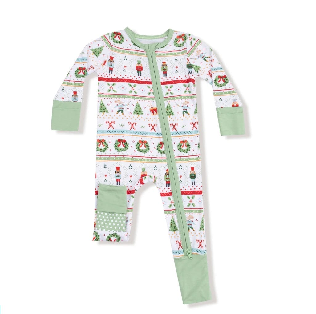 Angel Dear Nutcracker Fair Isle  Convertible Romper