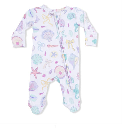 ANGEL DEAR Angel Dear  Ruffle Back Footie