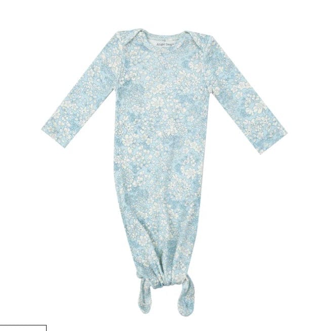 Angel Dear KNOTTED GOWN BLUE MEADOW FLORAL