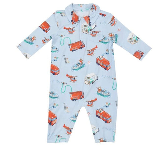 Angel Dear POLO ROMPER RESCUE VEHICLE DOGS