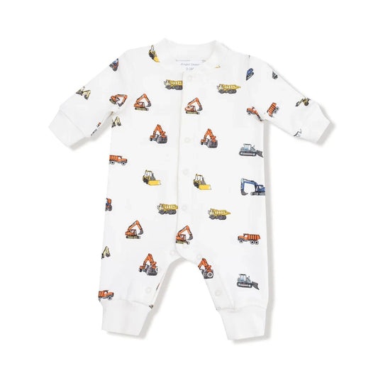 Angel Dear Construction Vehicles Romper