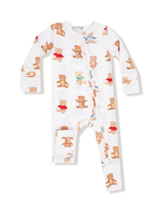 Angel Dear Teddy Bear Zipper Romper