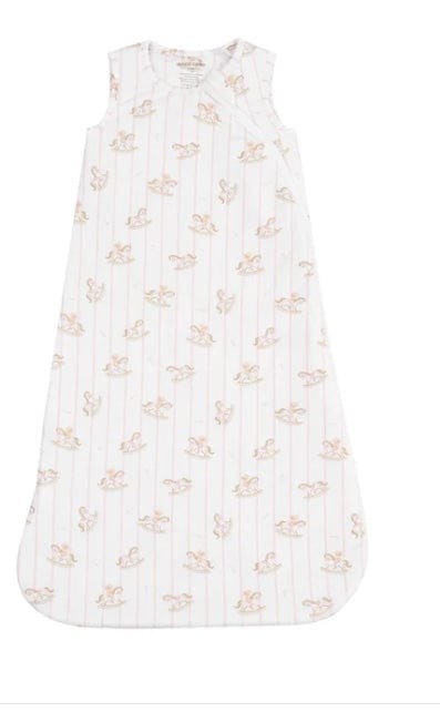 angel dear Baby Girl Sleep Bag | Vintage Rocking Horse- Pink | Angel Dear