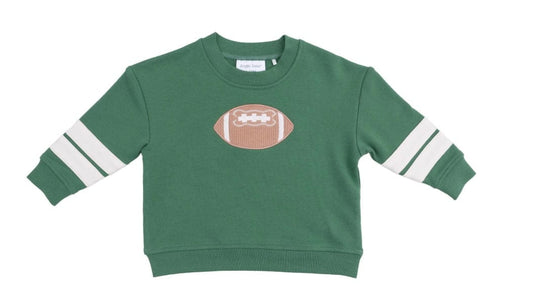 Angel Dear Varsity Green Sweatshirt