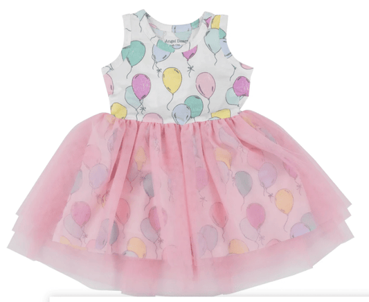 Angel Dear Twirly Tank Tutu Dress Balloons