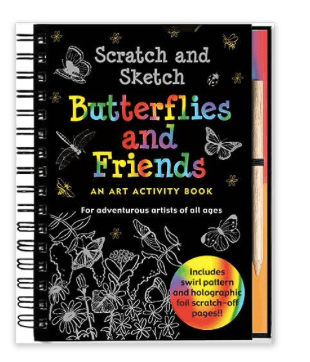 Anna McGivney Butterflies scratch & Sketch