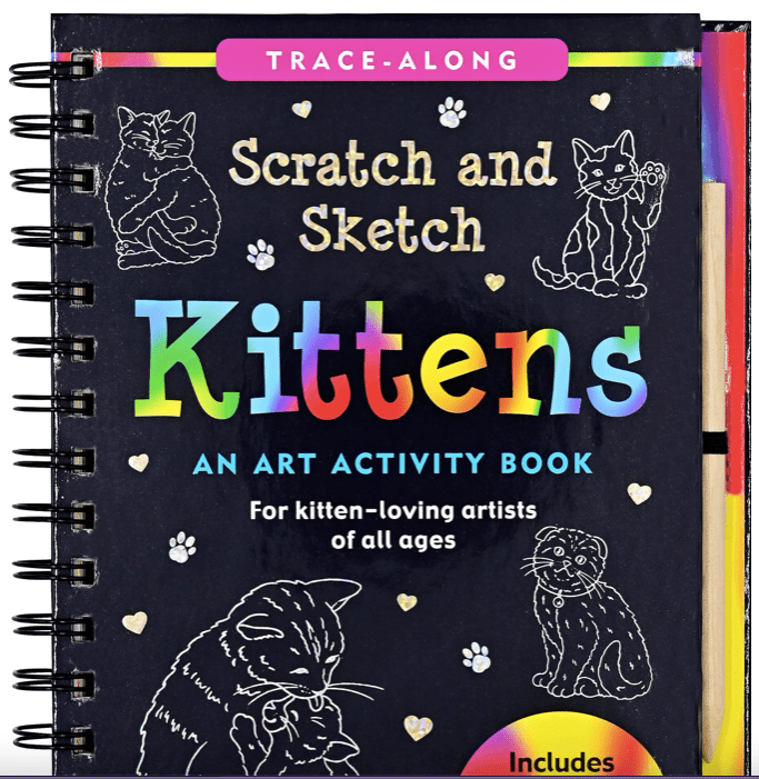 Scratch and Sketch: A Cool Art Activity Book! (Scratch & Sketch