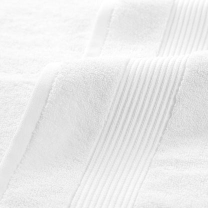Arkwright Home White Host & Home Soft Cotton Hand Towels (6-Pack), 16x28, 400 GSM HT-HH1628-3.5-WHT