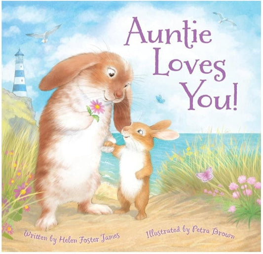 Bear Press Auntie Loves you Book