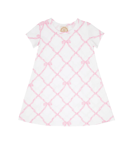 Beaufort Bonnet Company Polly Play dress bow pink