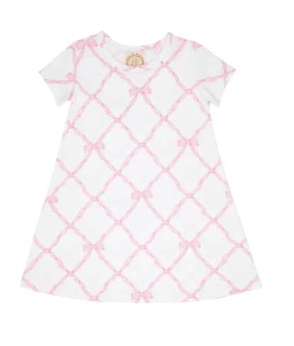 Beaufort Bonnet Company Polly Play dress bow pink