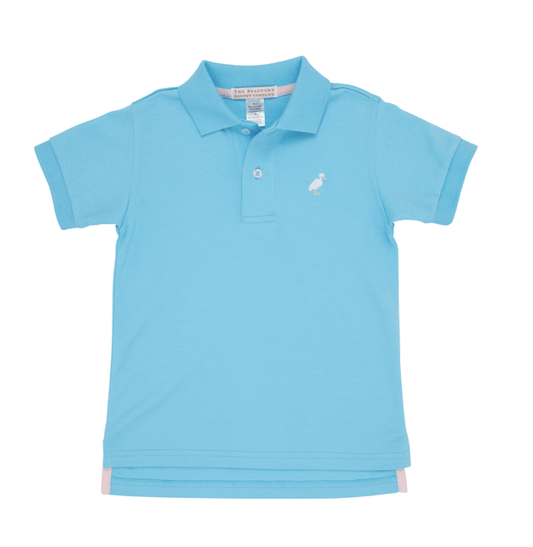 Beaufort Bonnet Company Prim And Proper Polo Ss-pima