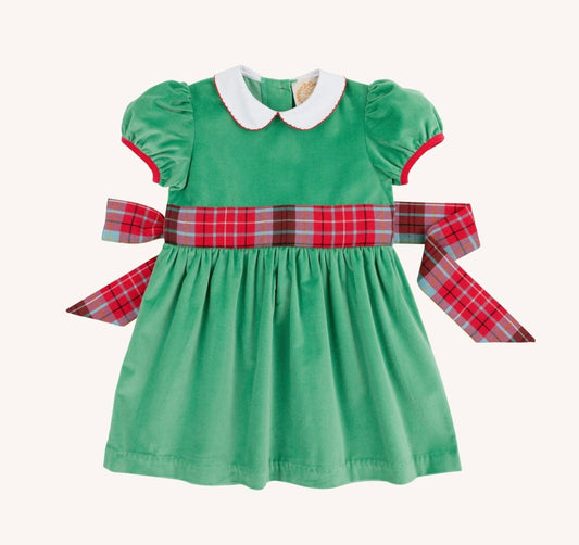 BEAUFORT BONNET Cindy Lou Sash Dress-velveteen