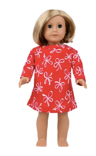 BEAUFORT BONNET Dolly's Long Sleeve Polly Play Dress Bustling Bows