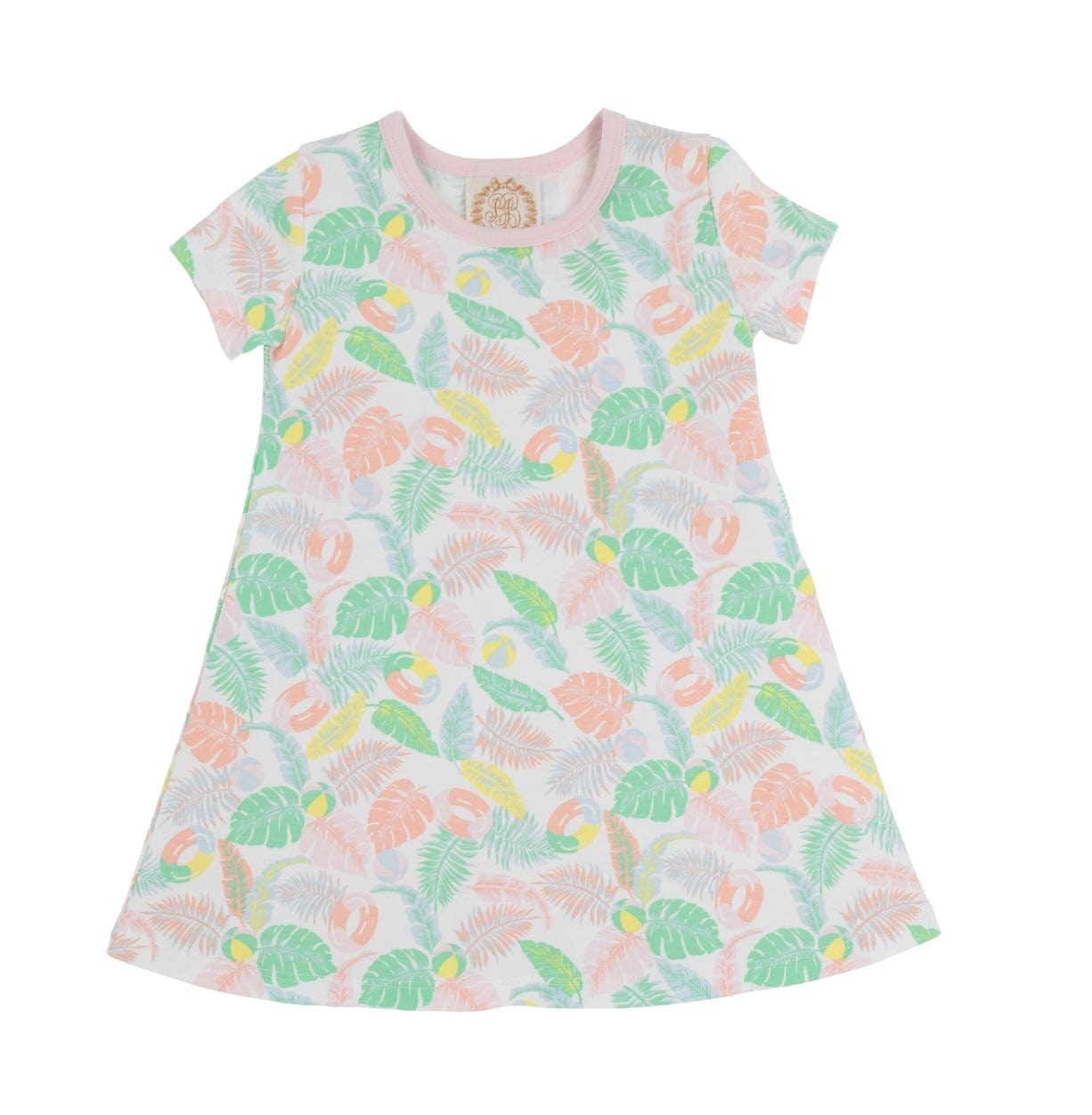 BEAUFORT BONNET Polly Play Dress Happy in Harbour Island/Palm Beach Pink