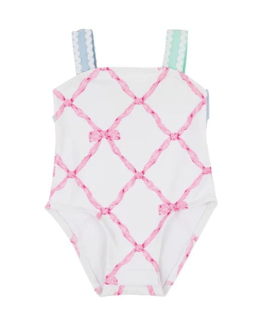 BEAUFORT BONNET Shannon Bow Bathing Suit Belle Meade Bow