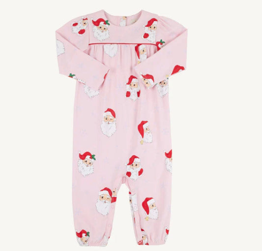 BEAUFORT BONNET Dear Santa Pennys playsuit Pink