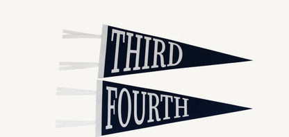 Beaufort Bonnet Back to School Pennants Nantucket Navy