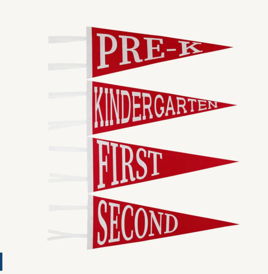 Beaufort Bonnet Back to School Pennants Richmond Red