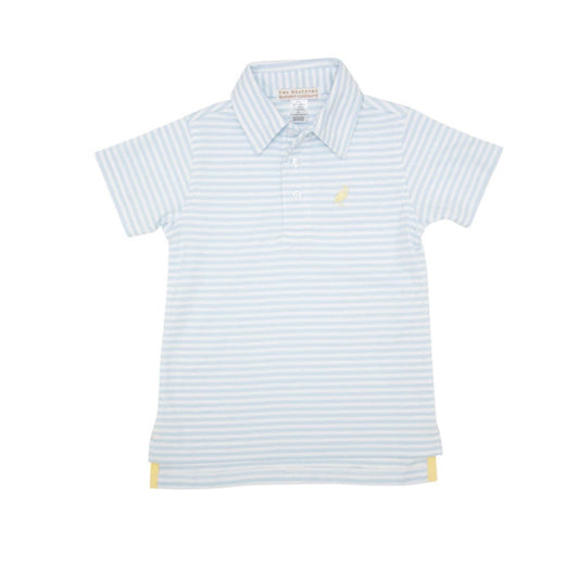 BEAUFORT BONNET prim & Proper Buckhead Blue Stripe/Seaside Sunny Yellow