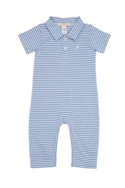 BEAUFORT BONNET Barbados  Blue Sir Proper Romper