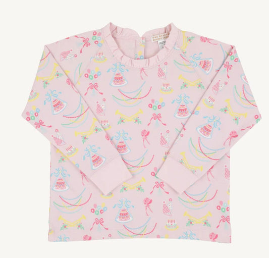 Beaufort Bonnet Cassidy Crewneck Golden Birthday/Palm Beach Pink