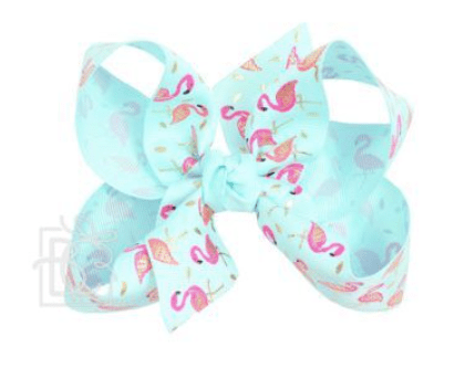 Beyond Creations FLAMINGO BOW WITH DOUBLE KNOT Large
