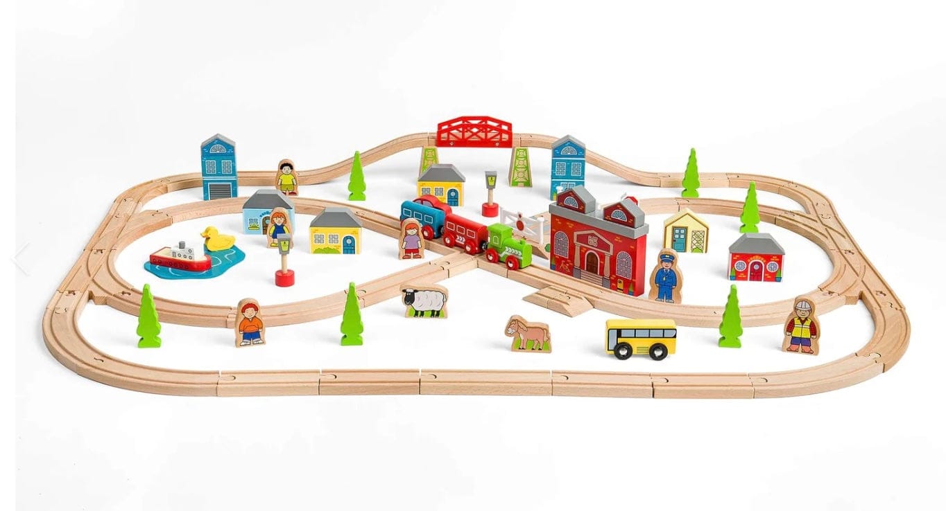 Big Jig Town and Country Train Set