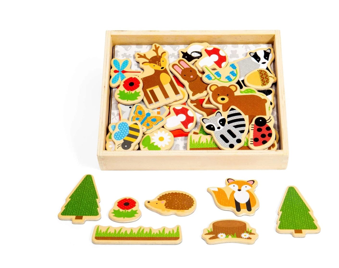 Big Jig Woodland Magnets