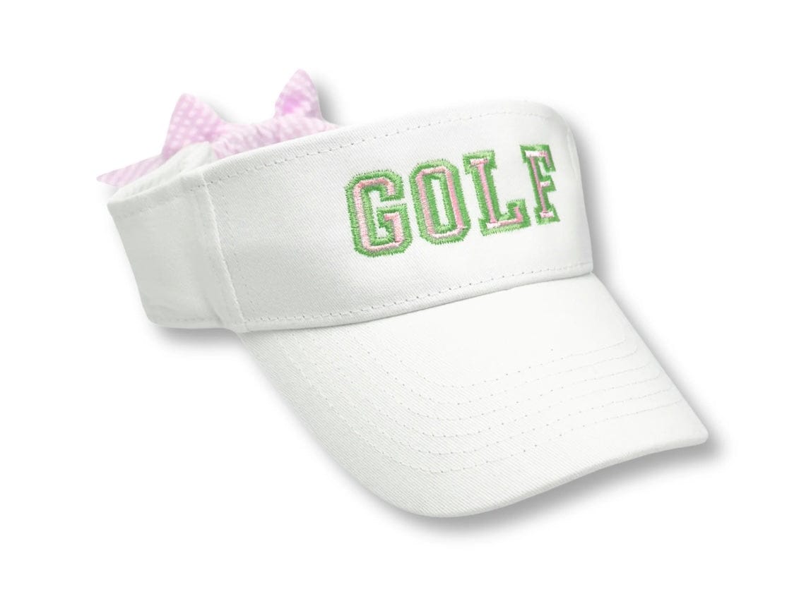 BITS AND BOWS Golf Bow Visor