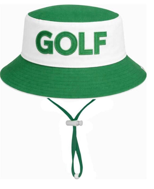 BITS AND BOWS Golf Bucket Hat, Green