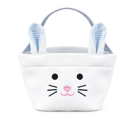 BITS AND BOWS Blue The Bitty Bunny Basket