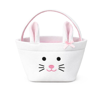 BITS AND BOWS Pink The Bitty Bunny Basket