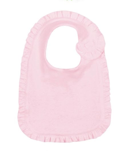 Blanks Boutique Pink Ruffle Bibs