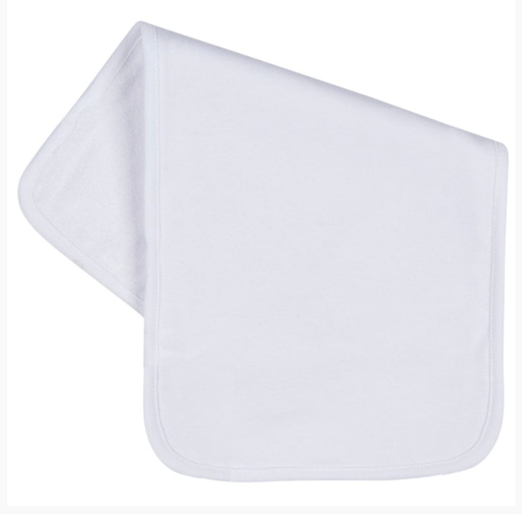 Blanks Boutique White Burp Cloth