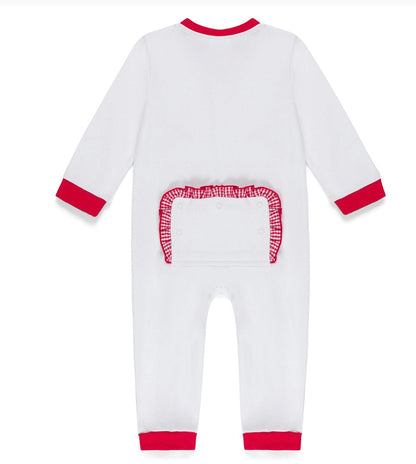 Blanks Boutique Girls Flap Romper
