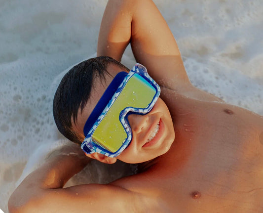 BLINGO Battleship Blue Kids' Swim Goggles